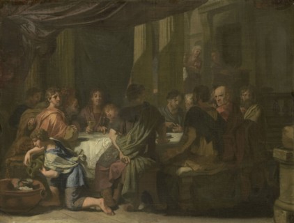 The Last Supper, c.1664-c.1665. Creator: Gerard de Lairesse.