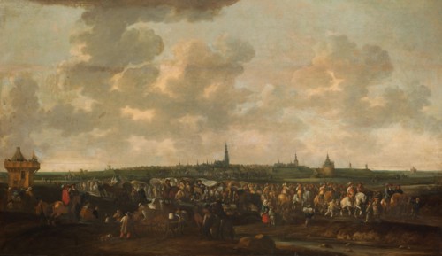 Departure of Spanish Occupation Troops from Breda, October 10, 1637, 1647-1683. Creator: Hendrick de Meijer.