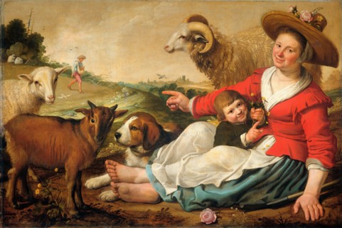 The Shepherdess, 1628. Creator: Jacob Gerritsz Cuyp.