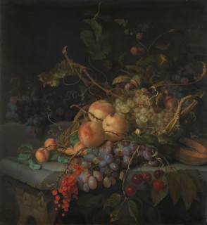 Still Life with Fruit, c.1670-c.1727. Creator: Jacob van Walscapelle.
