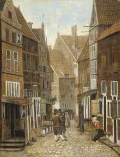 View of a Town, 1654-1662. Creator: Jacobus Vrel.