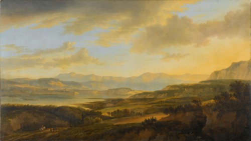 The Lake of Zurich, c.1660. Creator: Jan Hackaert.