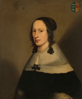 Portrait of Sophia van Overmeer, Wife of Adriaen van Persijn, 1650. Creator: Jan Jansz. Westerbaen I.