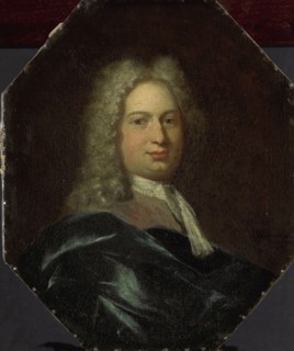 Portrait of Isaac Verburg, Rector of the Latin School in Amsterdam, 1725. Creator: Jan Maurits Quinkhard.