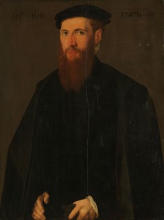 Portrait of Willem van Lokhorst (1514-64), 1554. Creator: Unknown.
