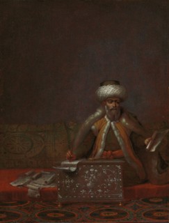 The Reis Effendi, Head of the Chancery, c.1727-c.1730. Creator: Jean Baptiste Vanmour.