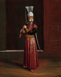 Seliktar Agassi, Equerry to the Sultan (Supreme Weapon-Bearer), 1700-1737. Creator: Workshop of Jean Baptiste Vanmour.