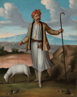 Albanian Herdsman, 1700-1737. Creator: Workshop of Jean Baptiste Vanmour.