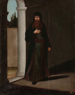A Greek Priest, 1700-1737. Creator: Workshop of Jean Baptiste Vanmour.