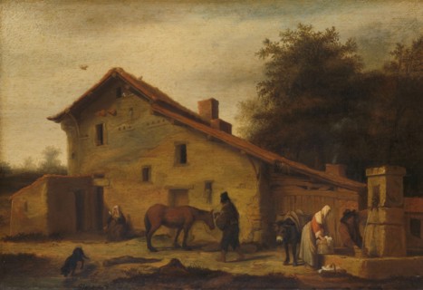 An Inn in the Neighborhood of Nantes, 1640-1660. Creator: Lambert Doomer.