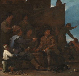The Card Players, c.1646-c.1652. Creator: Michiel Sweerts.