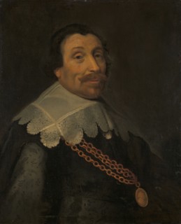 Portrait of Maerten Harpertsz Tromp (1597-1653), after 1640. Creator: Workshop of Michiel Jansz van Mierevelt.