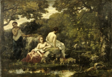 Idyll, 1853. Creator: Narcisse Virgile Diaz de la Pena.