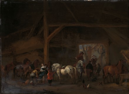 A Stable, c.1665-1668. Creator: Philips Wouwerman.