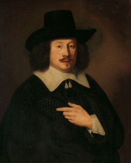 Portrait of a Man, possibly Paulus de Hooghe (1611-1674), 1638. Creator: Pieter Dubordieu.
