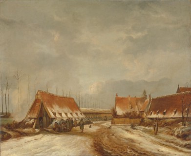 The Casemates before Naarden, 1814, 1814. Creator: Pieter Gerardus van Os.