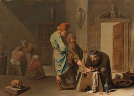 The foot operation, 1630-1647. Creator: Pieter Jansz. Quast.