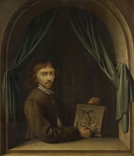 Self-Portrait, c.1655. Creator: Pieter Cornelisz. van Egmondt.