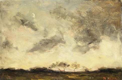 Evening Sun, 1882-1892. Creator: Rudolf Jurriaan Stephanus Haak.