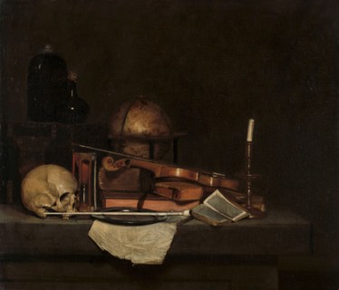 Vanitas Still Life, 1630-1660. Creator: Stevers.