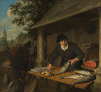 The Fishwife, 1672. Creator: Adriaen van Ostade.