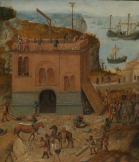 The Tower of Babel, c.1490. Creator: Anon.