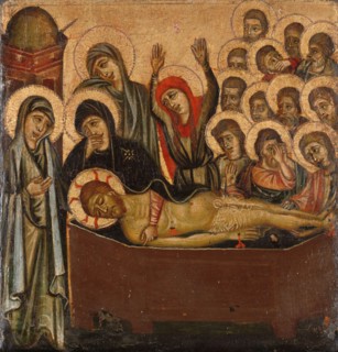 The Deposition and the Entombment, c.1290. Creator: Anon.