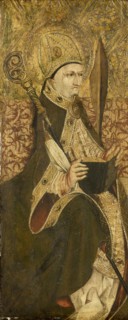 A Holy Bishop, 1475-1499. Creator: Anon.
