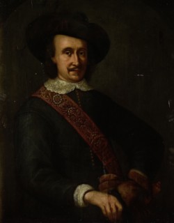 Portrait of Cornelis van der Lijn, Governor-General of the Dutch East Indies, 1645-1675. Creator: Anon.