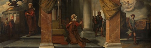 The Pharisee and the Publican, 1661. Creator: Barent Fabritius.