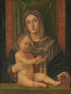 Virgin and Child, 1490-1510. Creator: Workshop of Bartolommeo Montagna.