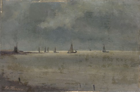 The Zuider Zee, 1885-1900. Creator: Johann Eduard Karsen.