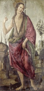 John the Baptist, 1470-1497. Creator: Francesco Botticini.