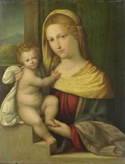 Madonna and Child, 1515-1540. Creator: Benvenuto Tisi da Garofalo.