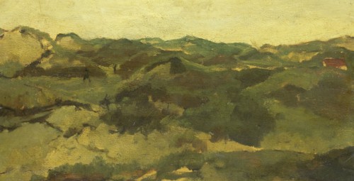 A Heath Landscape, Presumably in Drenthe, c.1880-c.1923. Creator: George Hendrik Breitner.
