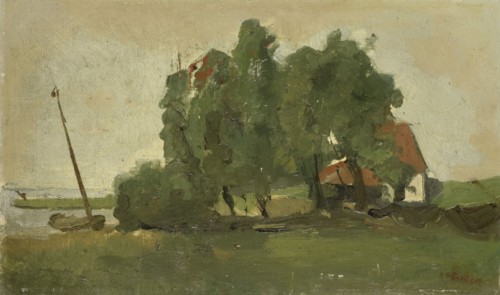 Farmstead, c.1880-c.1923. Creator: George Hendrik Breitner.