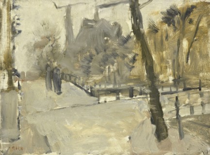 The Leidsegracht, Amsterdam, c.1880-c.1923. Creator: George Hendrik Breitner.
