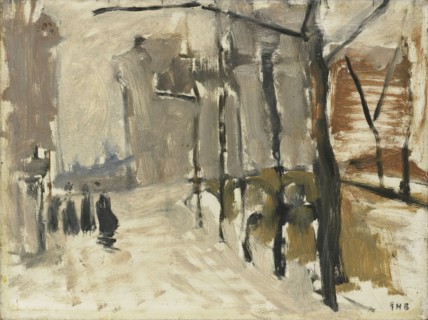View in the Hague (?), c.1880-c.1923. Creator: George Hendrik Breitner.