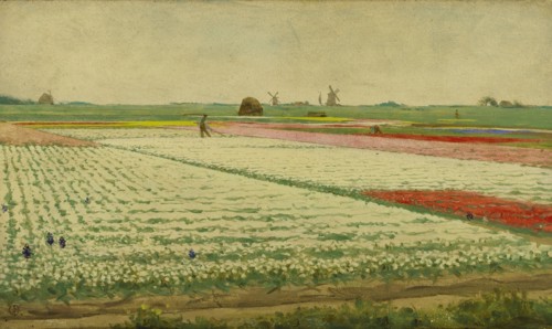 Tulip Fields, 1890-1922. Creator: Gerrit Willem Dijsselhof.