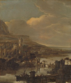River view, 1640-1674. Creator: Jacob Willemsz de Wet the elder.