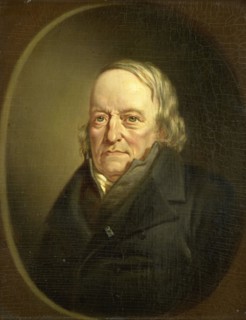 Portrait of Johannes Kinker, Poet and Philosopher, Professor at Liège, 1840-1845. Creator: Jan Cornelis van Rossum.