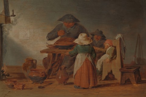 Peasant Meal, c.1625-c.1635. Creator: Jan Jansz Buesem.