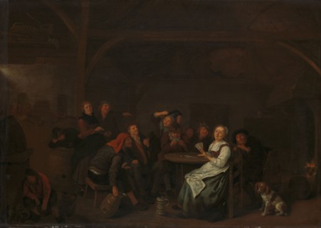Cheating at Cards, c.1650-1668. Creator: Jan Miense Molenaer.