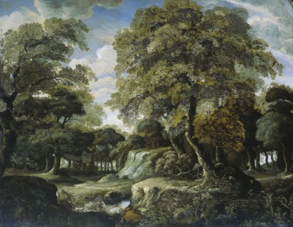 View in the Woods, 1660-1690. Creator: Jan van der Heyden.