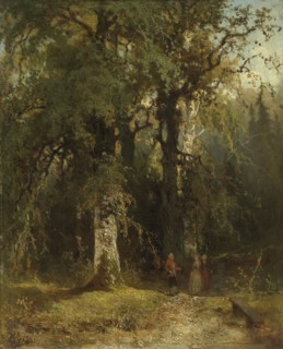 View in the Woods, c.1850-c.1890. Creator: Johannes Warnardus Bilders.