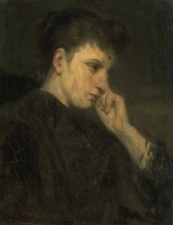 Melancholy', 1880-1899. Creator: Jozef Israels.