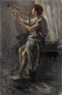 David, 1899. Creator: Jozef Israels.