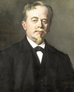 Portrait of Augustus Allebé (1838-1927), 1886. Creator: Princess Marie Alexandrine.