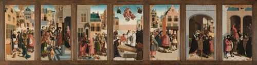 The Seven Works of Mercy, 1504. Creator: Master of Alkmaar.