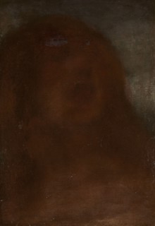 'A fair beauty' - head of a woman, 1870-1912.  Creator: Matthijs Maris.